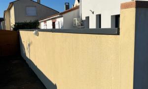 Pose de couvertine zinc ral 7016 