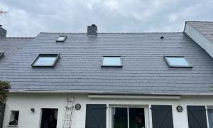 Remise en état peinture toiture à st Herblain